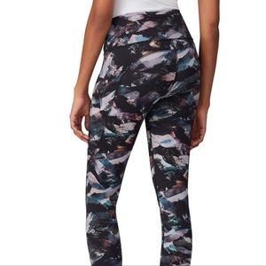 Lululemon multi-pattern leggings with pockets